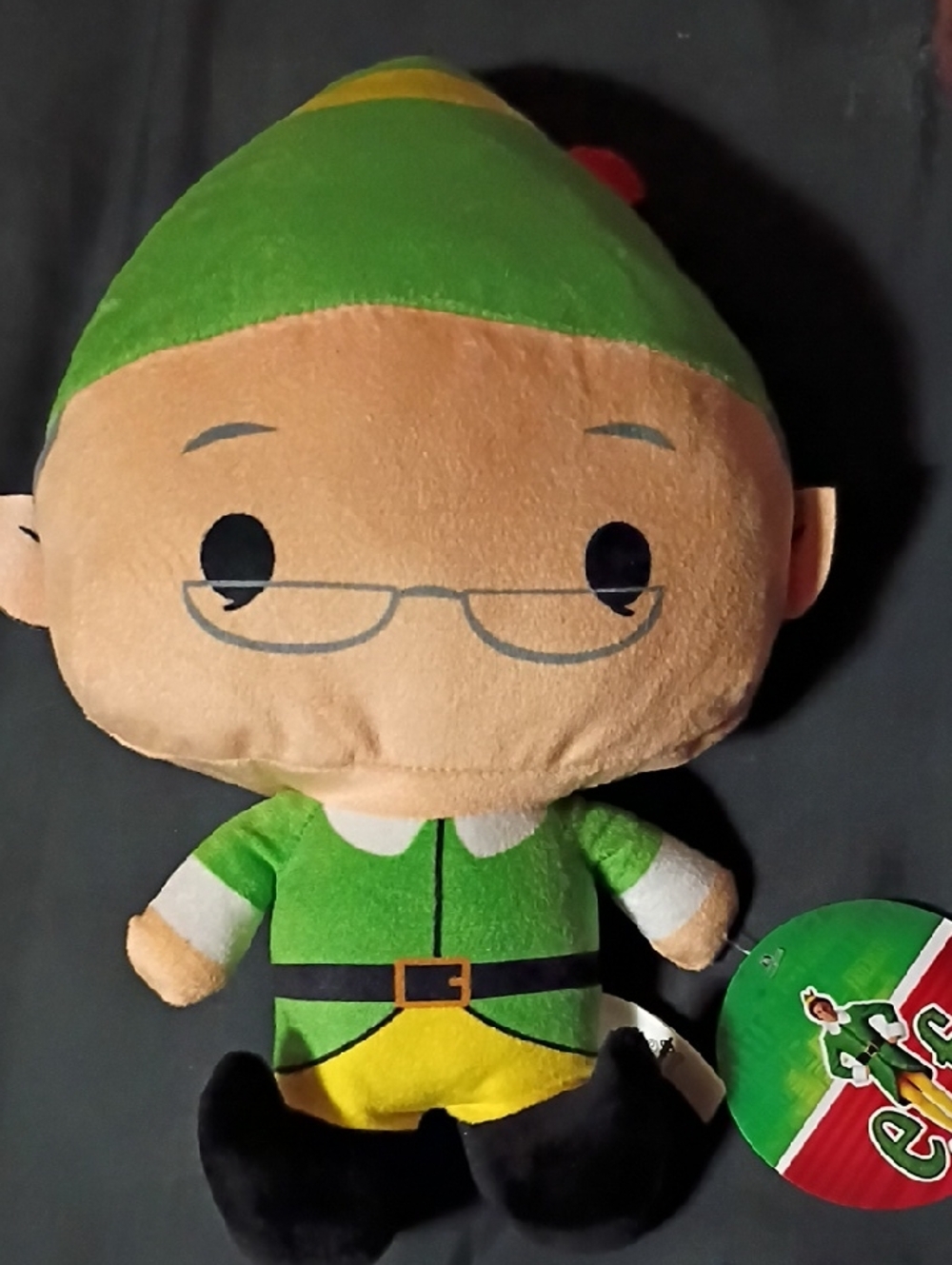 Elf Papa Chibi Plush Doll - Green Holiday Character Toy